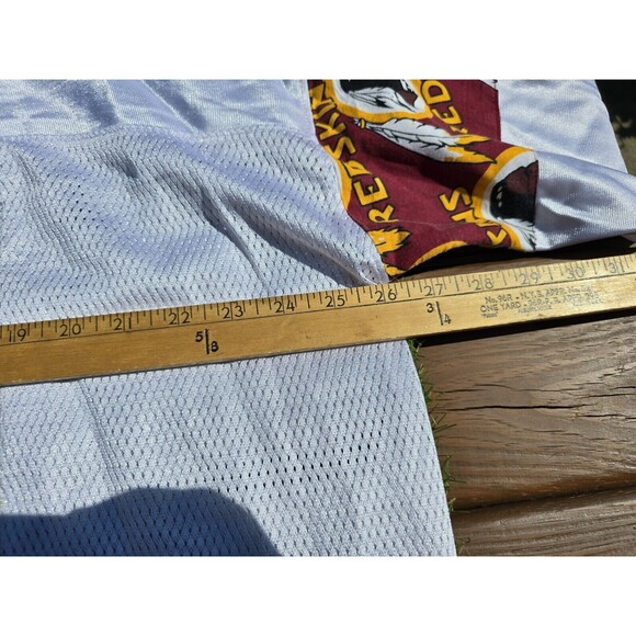 Throwback Stars Washington Redskins Style Jersey Clinton Portis? 3XL Made In USA - Picture 12 of 14